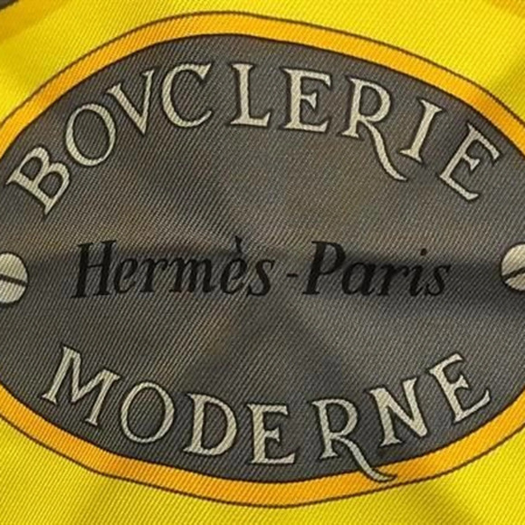 Hermès silk scarf 90x90cm – RandR Vintage HERMES Authentic Yellow Silk Scarf